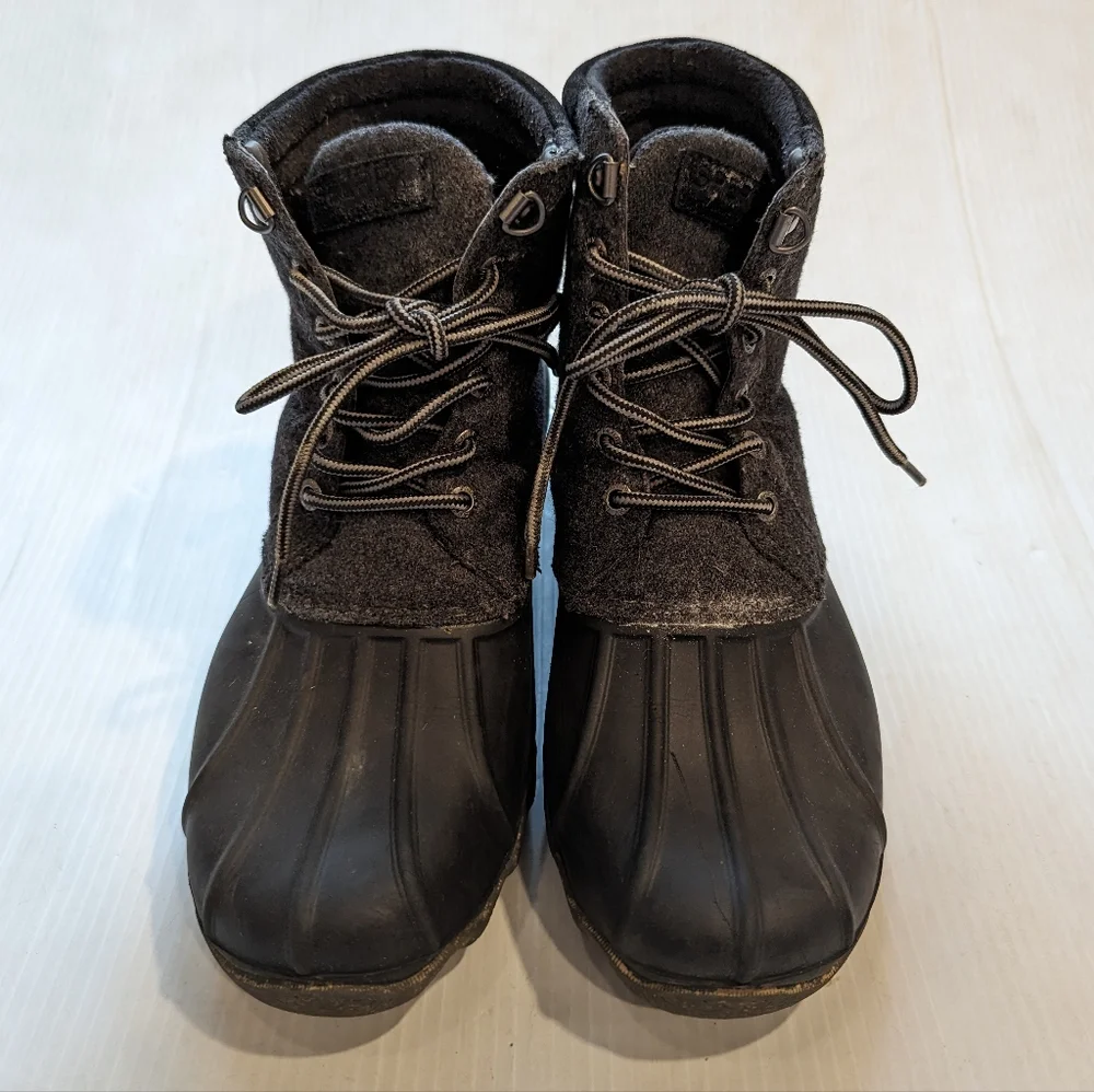 SPERRY Men's Avenue water resistant thinsulate wool blend lace-up duck boots